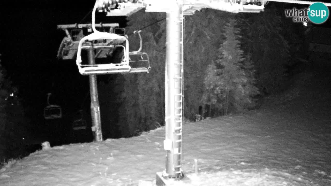 Webcam Kranjska Gora VITRANC 2 | station supérieure