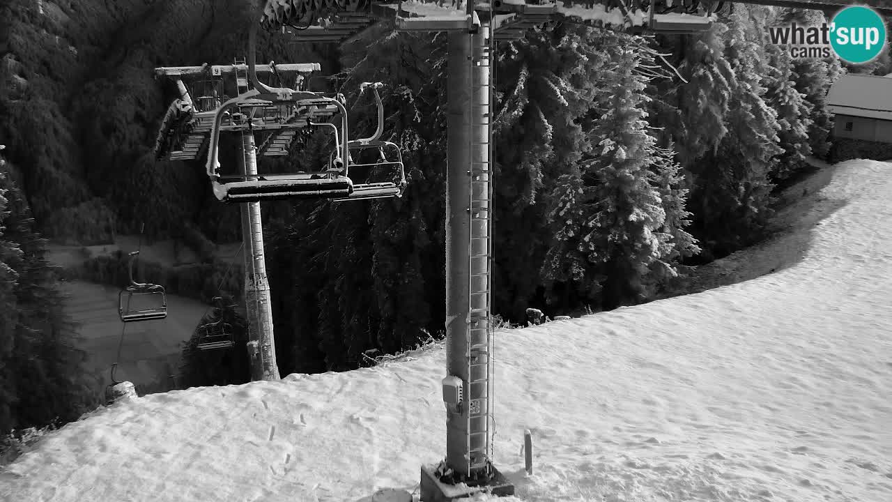 Webcam Kranjska Gora VITRANC 2 | station supérieure