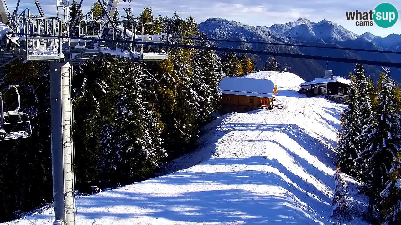 Web kamera Kranjska Gora VITRANC 2 | gornja postaja