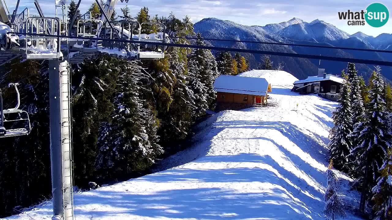 Webcam Kranjska Gora VITRANC 2 | station supérieure
