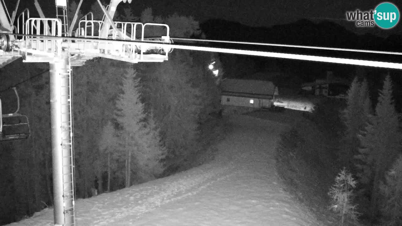 Webcam Kranjska Gora VITRANC 2 upper station