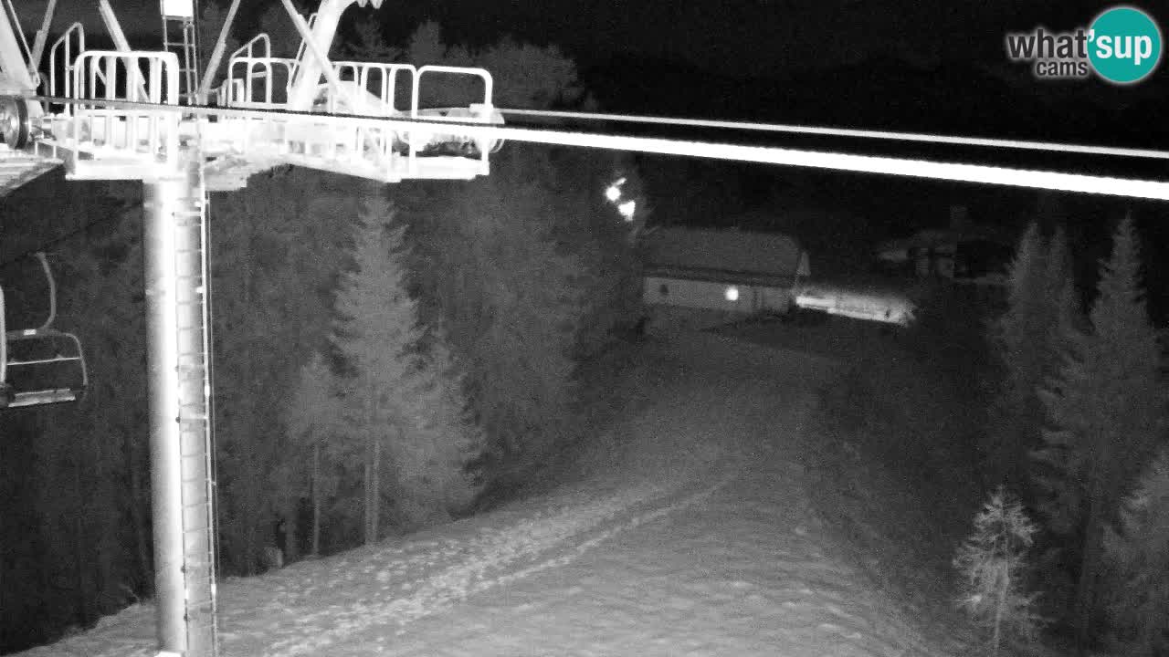 Webcam Kranjska Gora VITRANC 2 | Station supérieure