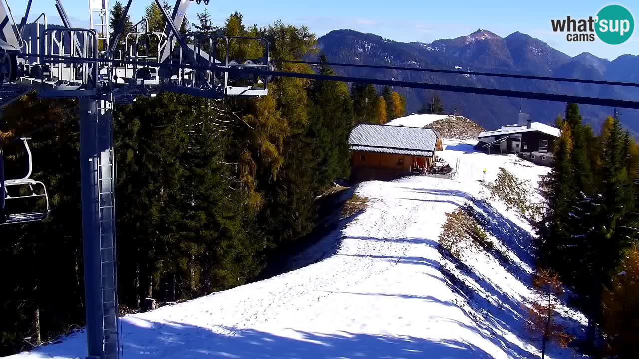Webcam Kranjska Gora VITRANC 2 upper station