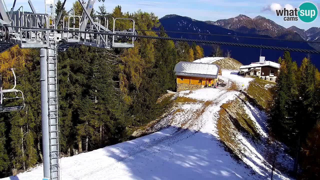 Webcam Kranjska Gora VITRANC 2 | station supérieure