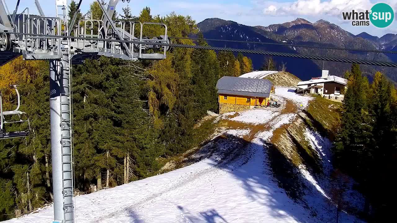 Kranjska Gora webcam VITRANC 2 | Bergstation