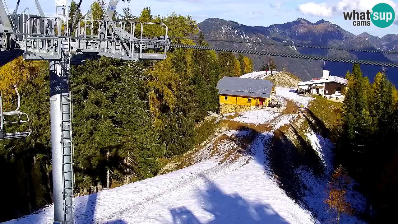 Webcam VITRANC 2 | Kranjska Gora – stazione superiore