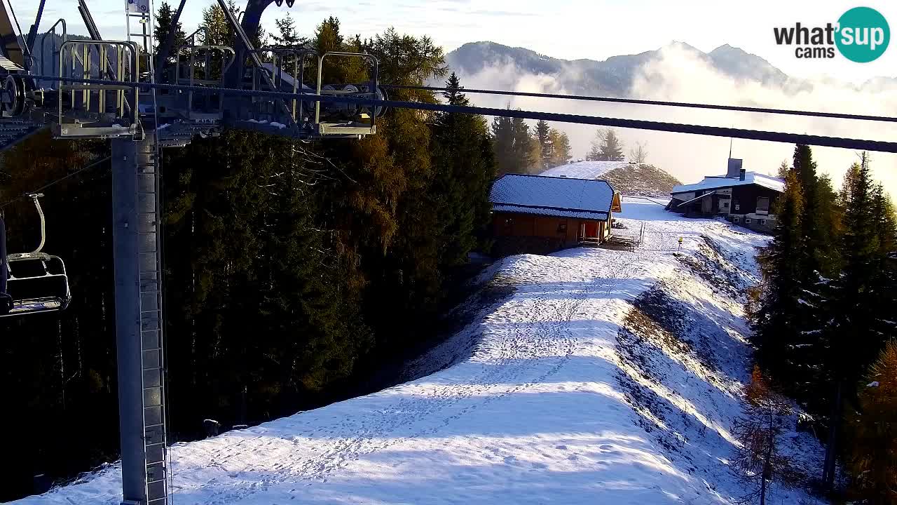 Webcam Kranjska Gora VITRANC 2 upper station