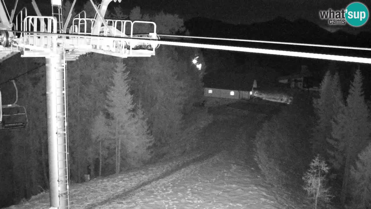 Webcam Kranjska Gora VITRANC 2 upper station