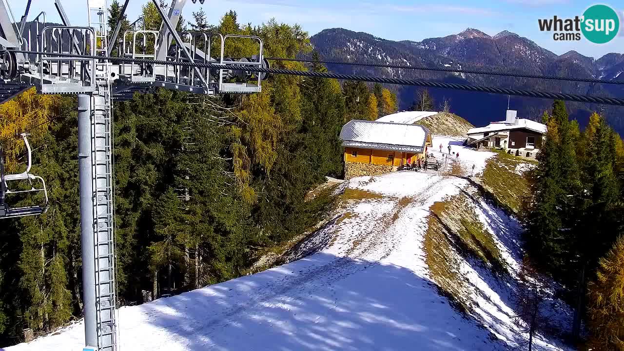 Webcam Kranjska Gora VITRANC 2 upper station