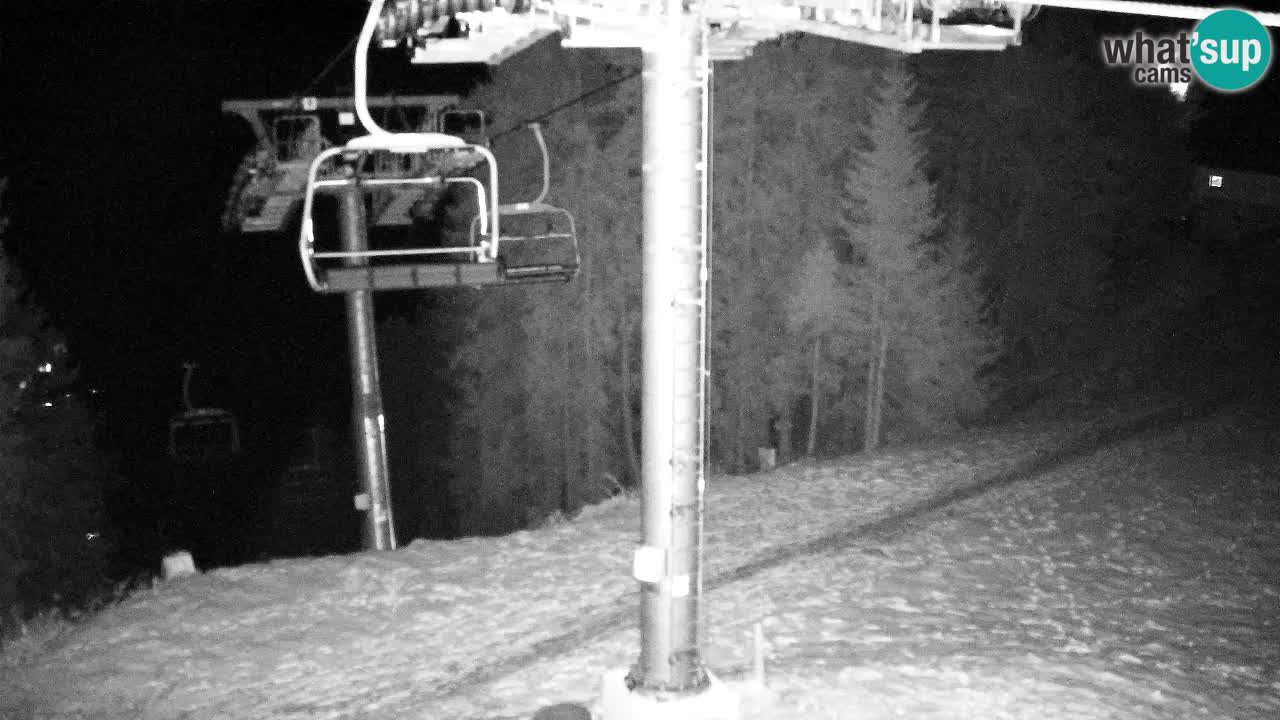 Webcam Kranjska Gora VITRANC 2 | station supérieure