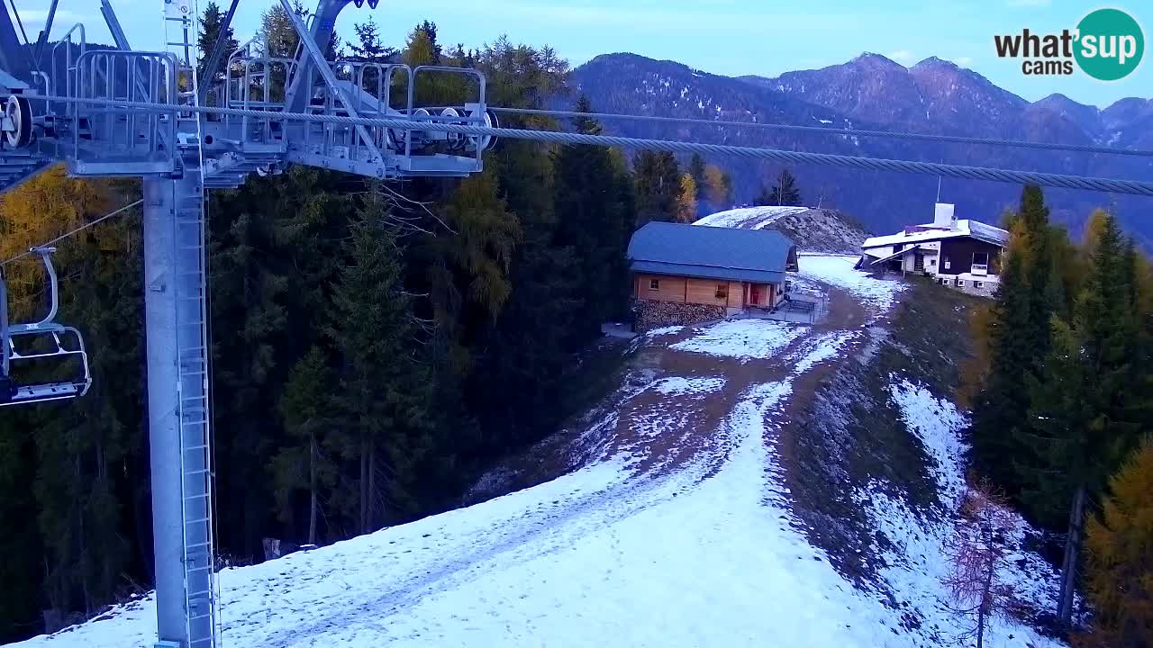 Webcam Kranjska Gora VITRANC 2 upper station