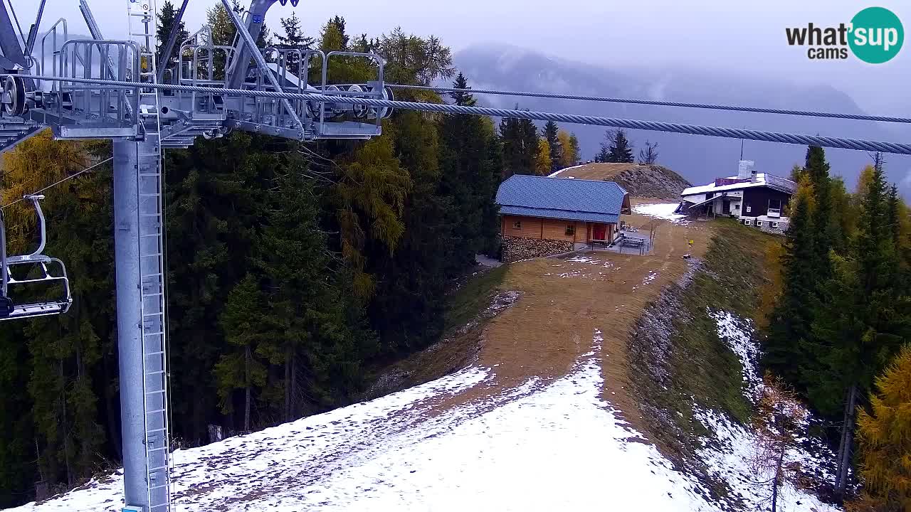 Webcam Kranjska Gora VITRANC 2 | station supérieure