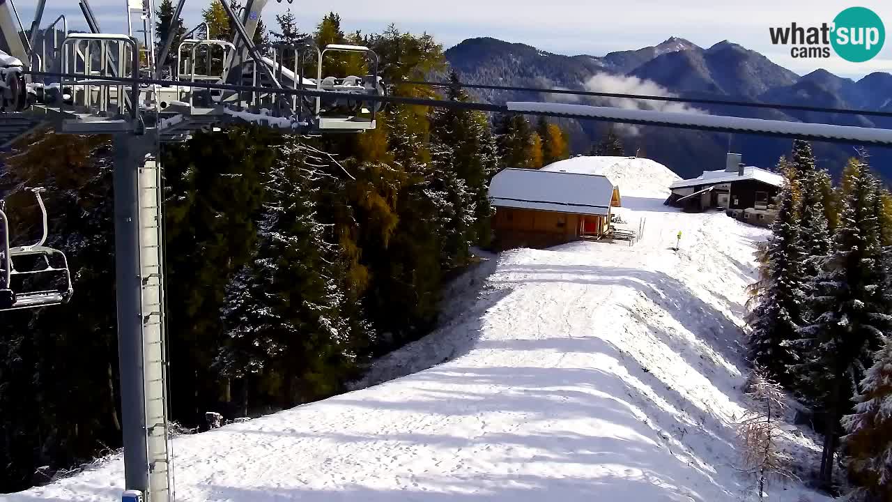 Web kamera Kranjska Gora VITRANC 2 | gornja postaja