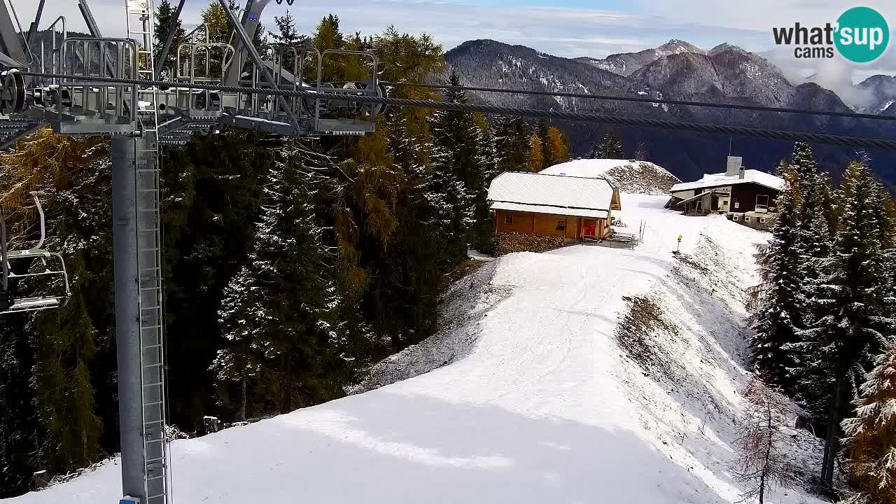 Webcam VITRANC 2 | Kranjska Gora – stazione superiore