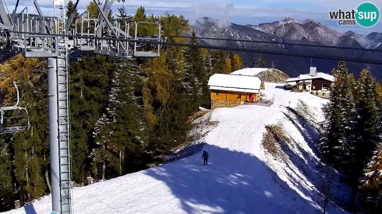 Webcam Kranjska Gora VITRANC 2 upper station