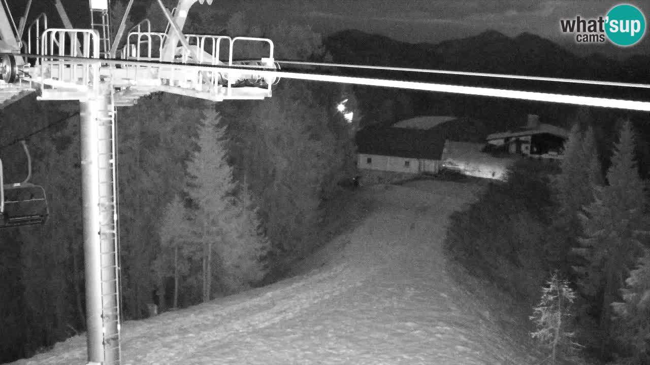 Webcam Kranjska Gora VITRANC 2 upper station