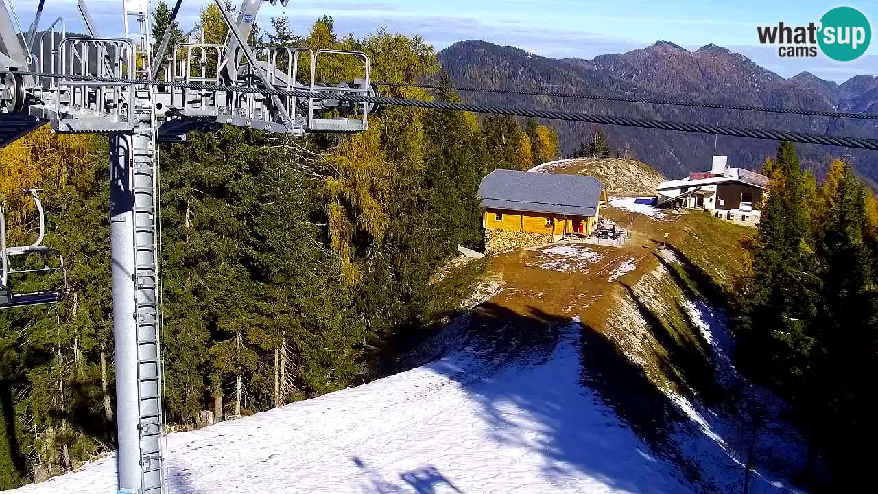 Webcam Kranjska Gora VITRANC 2 | station supérieure