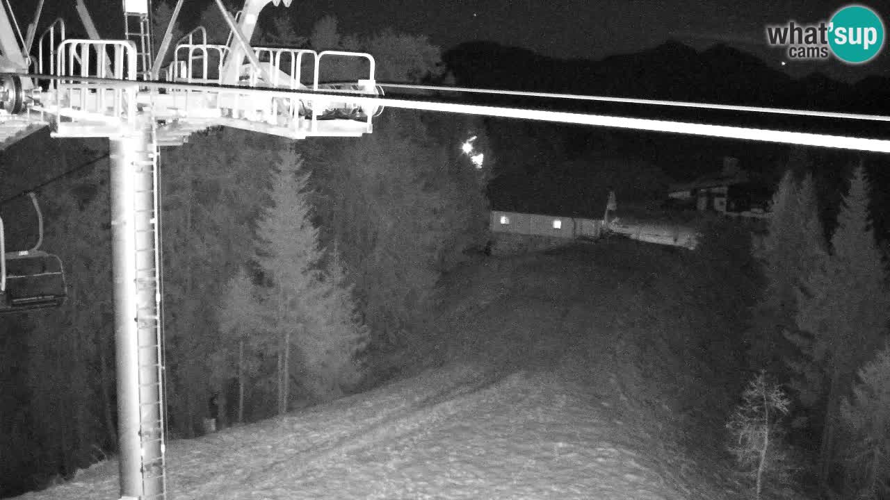 Webcam Kranjska Gora VITRANC 2 | station supérieure