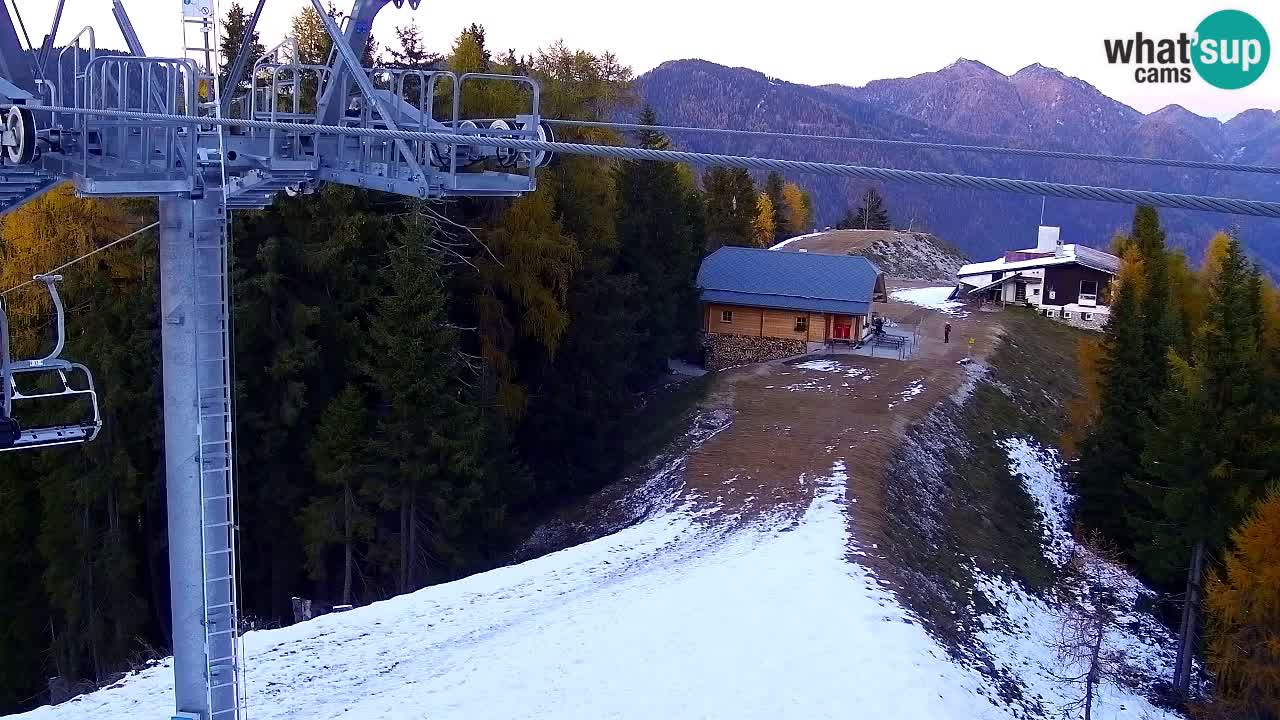 Web kamera Kranjska Gora VITRANC 2 | gornja postaja