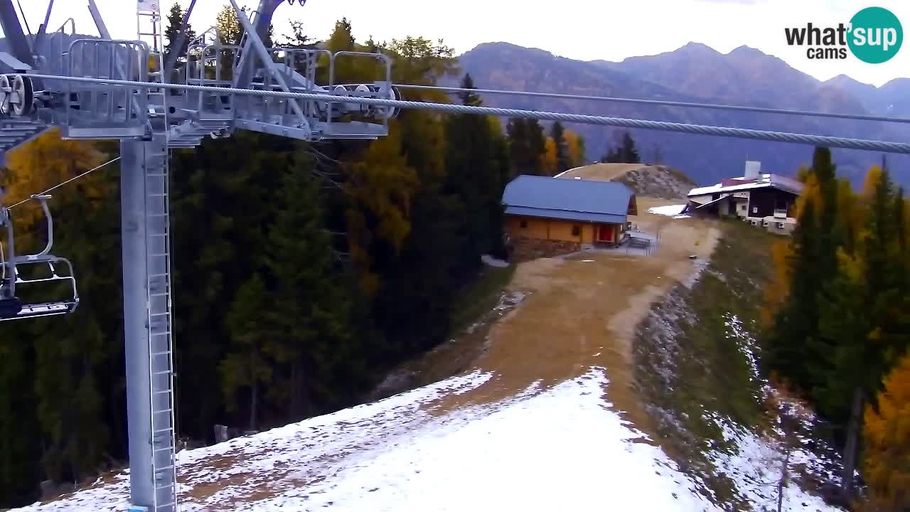Webcam Kranjska Gora VITRANC 2 upper station