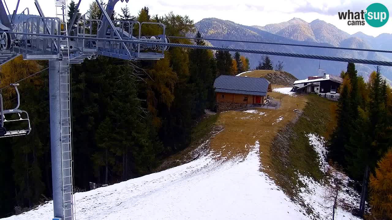 Web kamera Kranjska Gora VITRANC 2 | gornja postaja