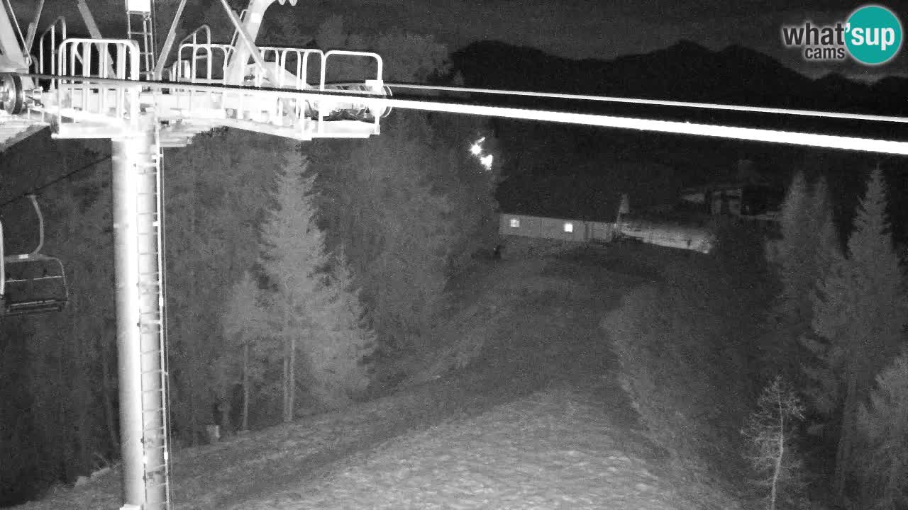 Web kamera Kranjska Gora VITRANC 2 | gornja postaja