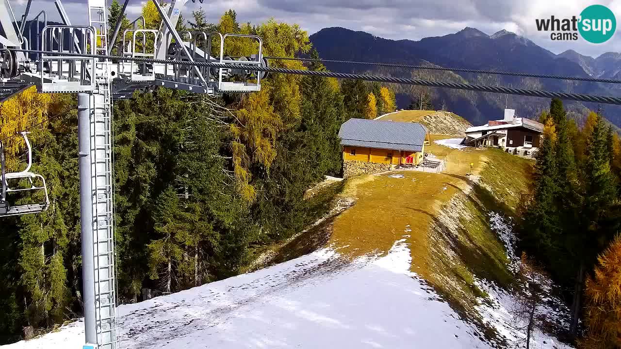 Webcam Kranjska Gora VITRANC 2 | station supérieure