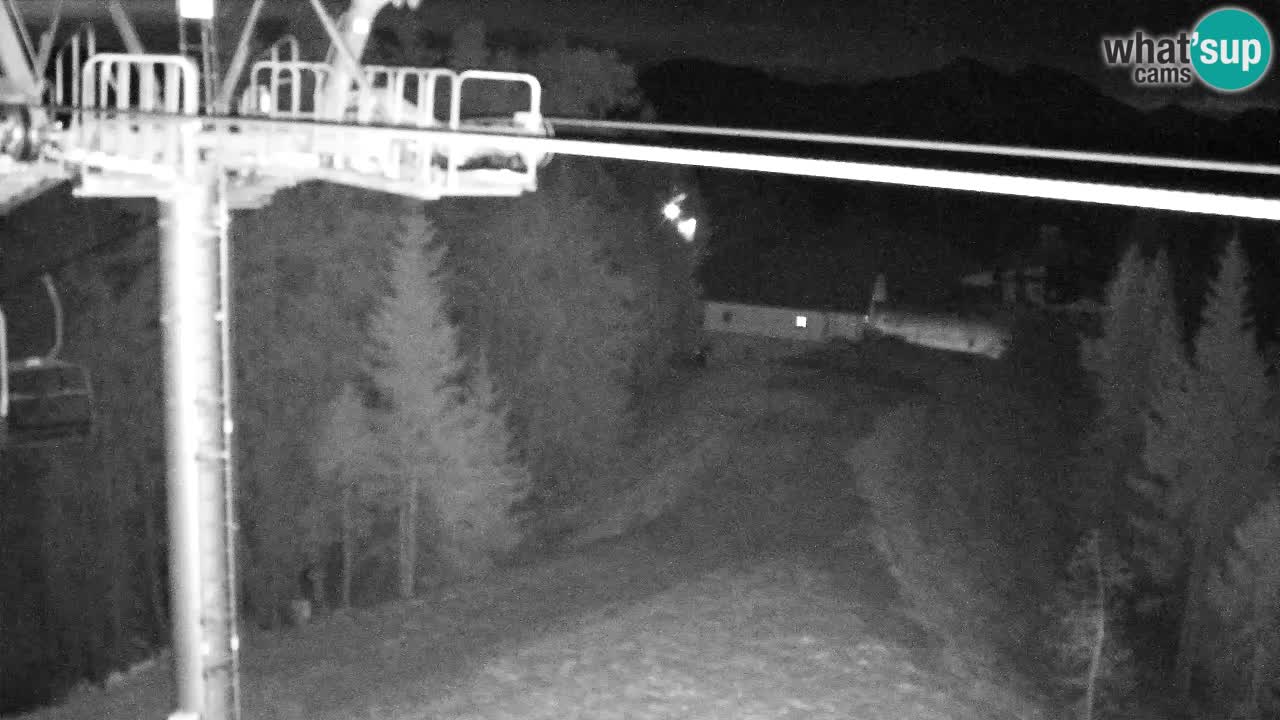 Webcam Kranjska Gora VITRANC 2 upper station