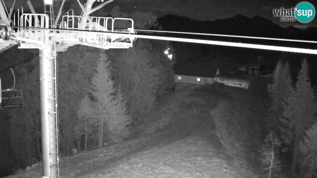 Webcam Kranjska Gora VITRANC 2 upper station