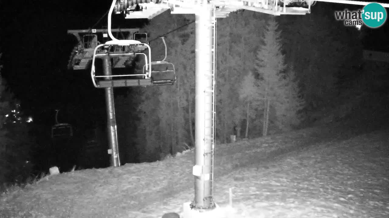 Webcam Kranjska Gora VITRANC 2 upper station