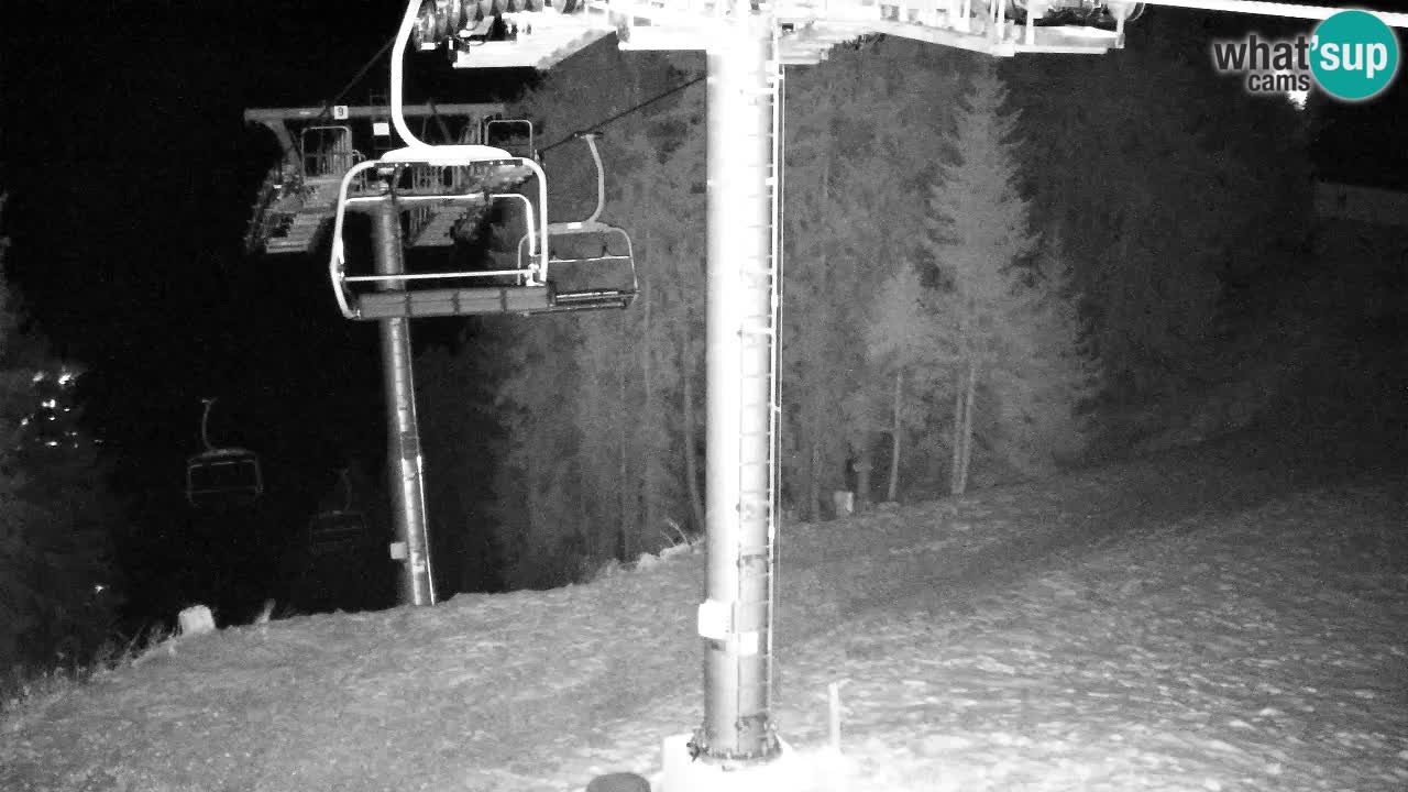 Webcam Kranjska Gora VITRANC 2 | station supérieure