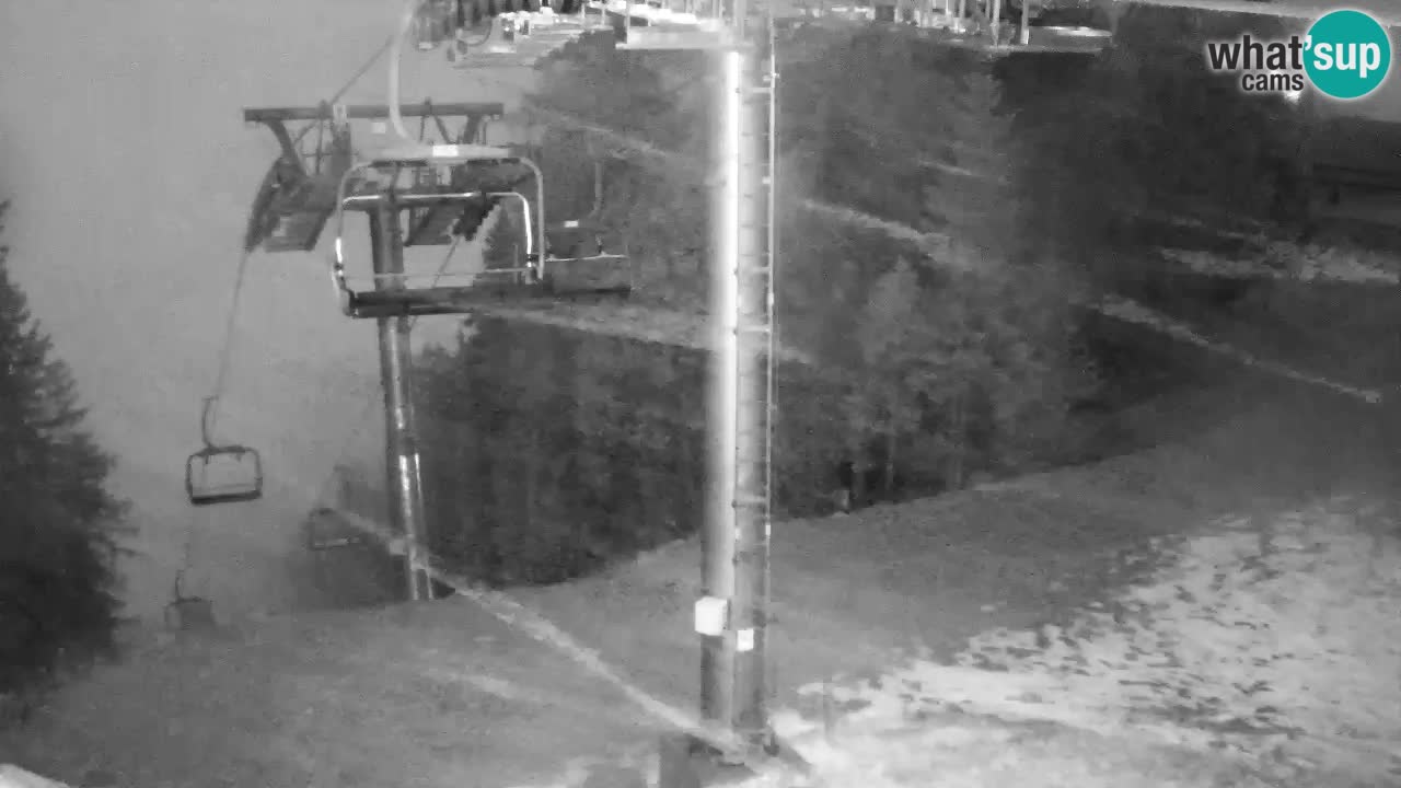 Webcam Kranjska Gora VITRANC 2 upper station