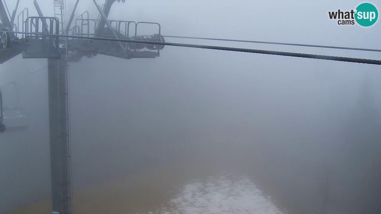 Web kamera Kranjska Gora VITRANC 2 | gornja postaja