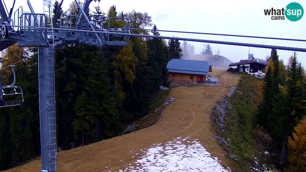 Webcam Kranjska Gora VITRANC 2 | Station supérieure