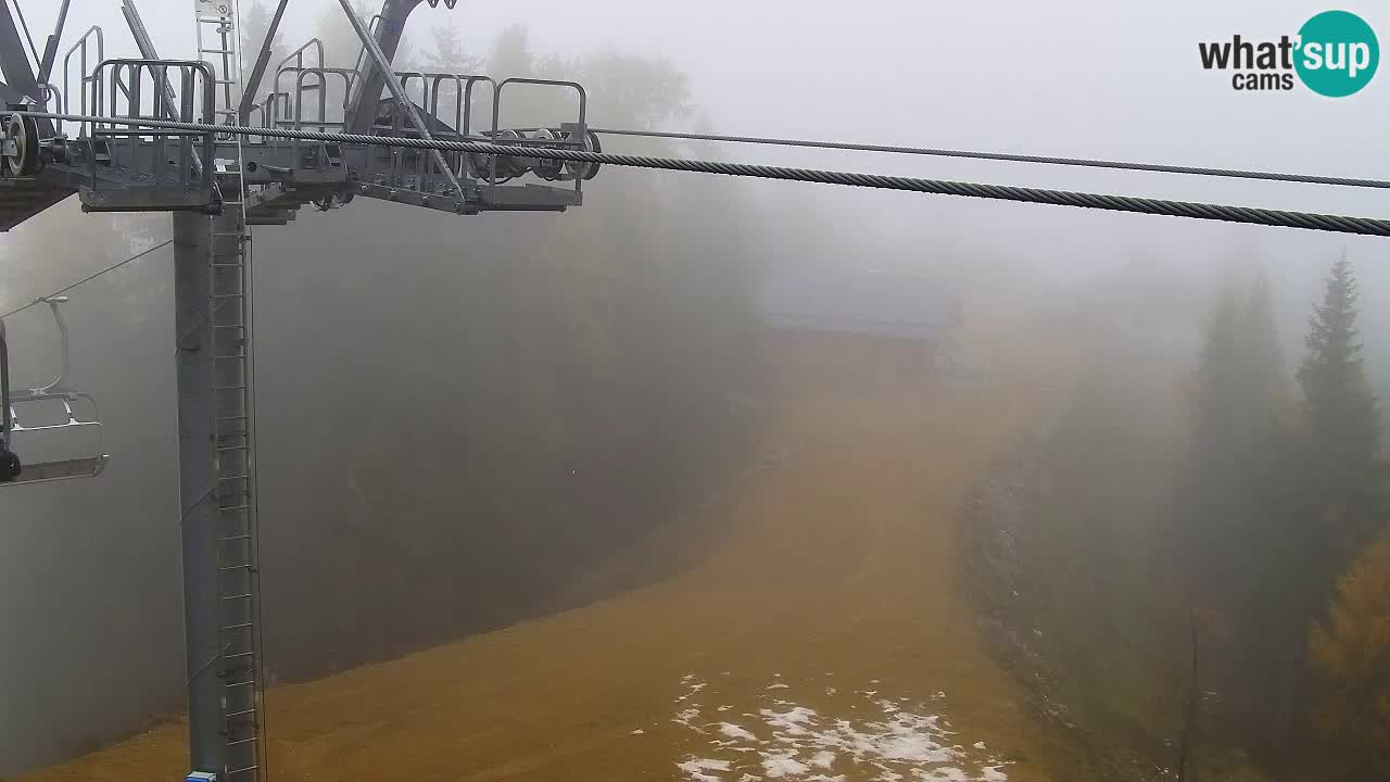 Webcam Kranjska Gora VITRANC 2 | station supérieure