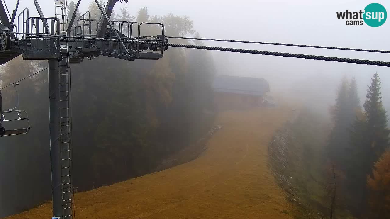 Webcam Kranjska Gora VITRANC 2 upper station