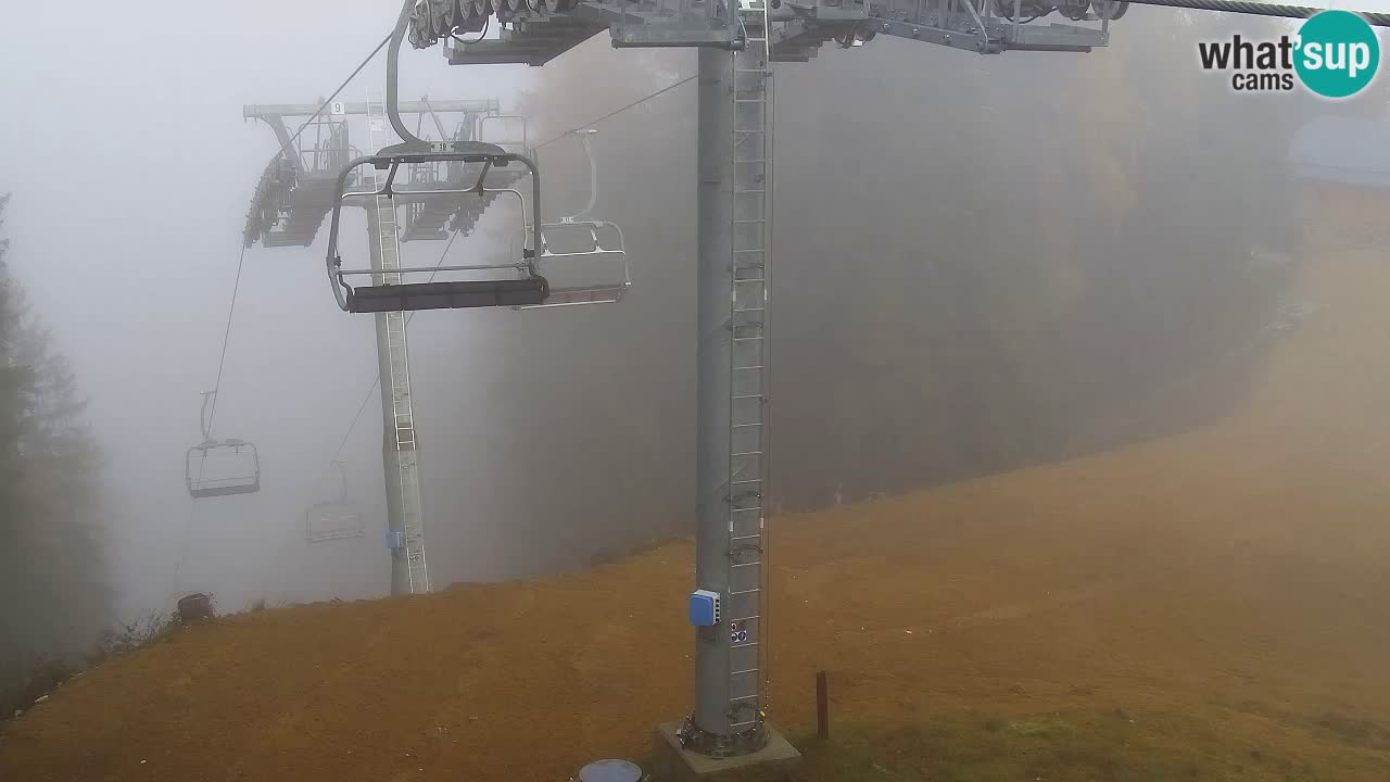 Web kamera Kranjska Gora VITRANC 2 | gornja postaja