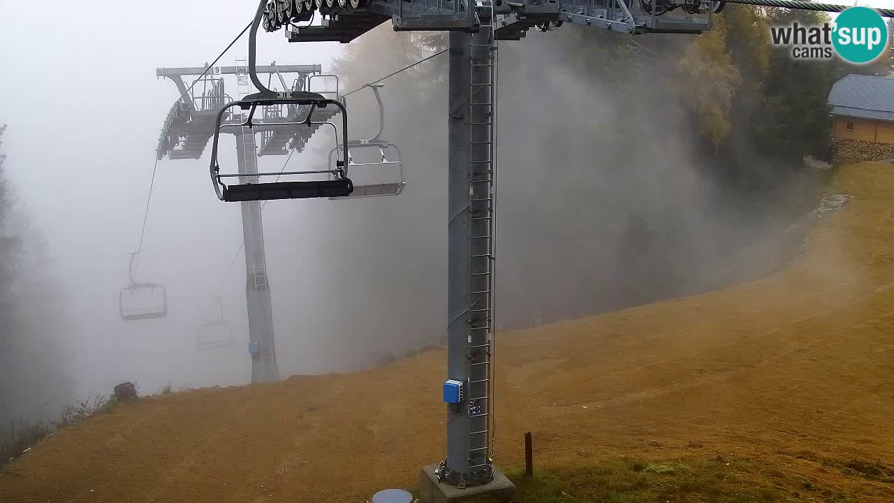 Webcam Kranjska Gora VITRANC 2 | station supérieure