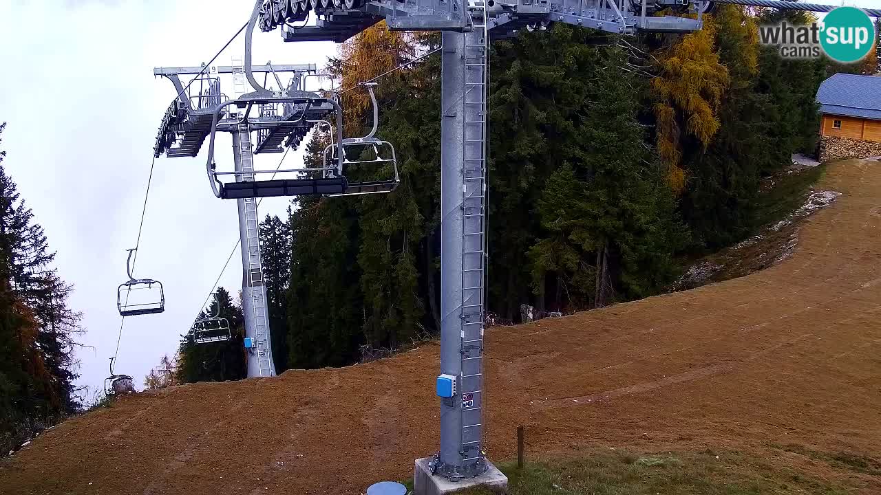 Webcam Kranjska Gora VITRANC 2 upper station