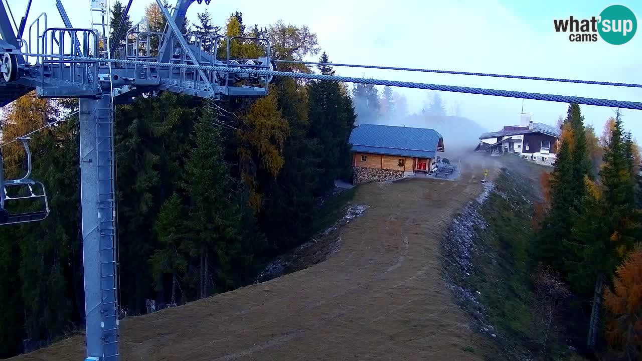 Web kamera Kranjska Gora VITRANC 2 | gornja postaja