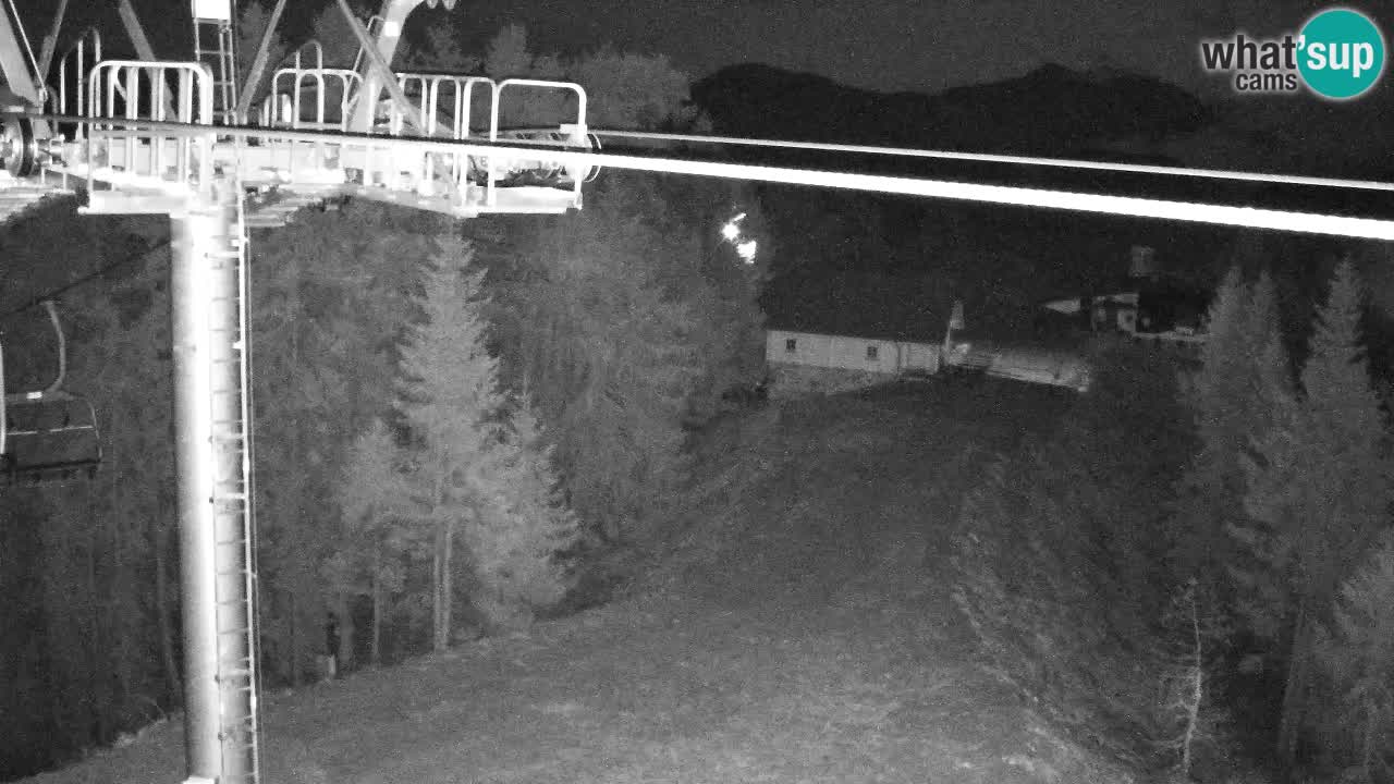 Webcam Kranjska Gora VITRANC 2 upper station