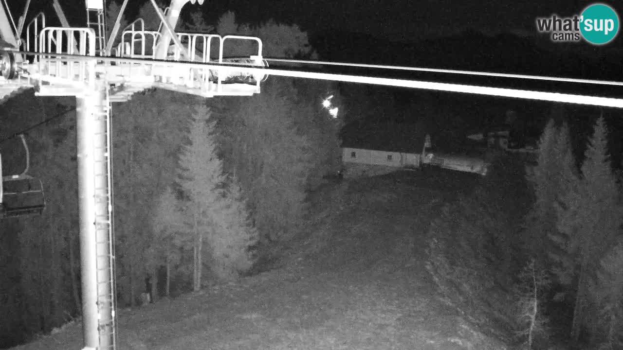 Web kamera Kranjska Gora VITRANC 2 | gornja postaja