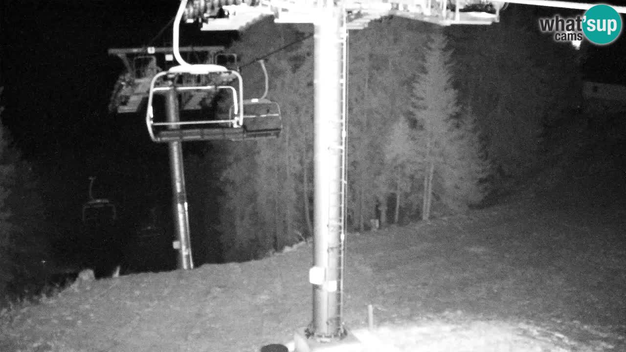 Webcam Kranjska Gora VITRANC 2 | station supérieure