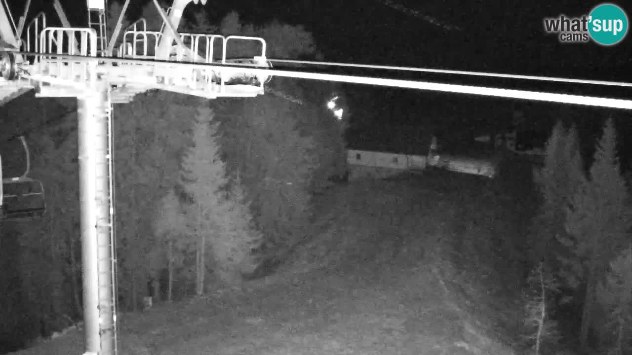 Webcam Kranjska Gora VITRANC 2 upper station