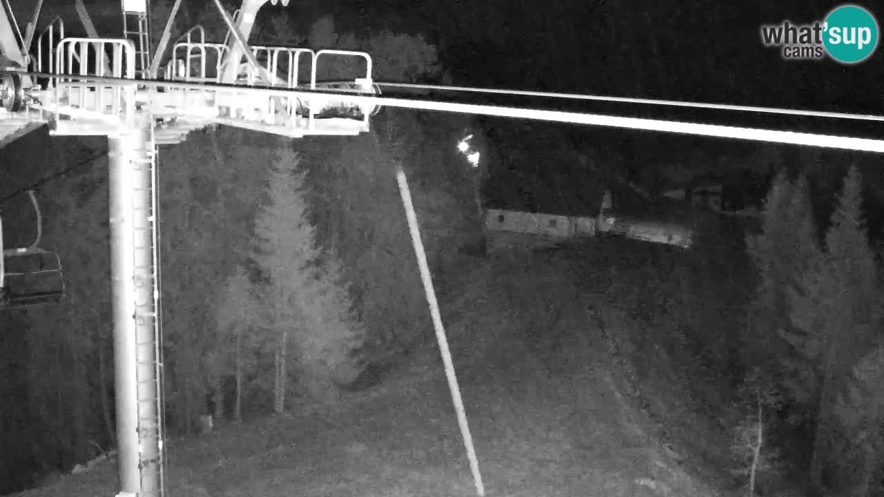 Webcam Kranjska Gora VITRANC 2 | station supérieure