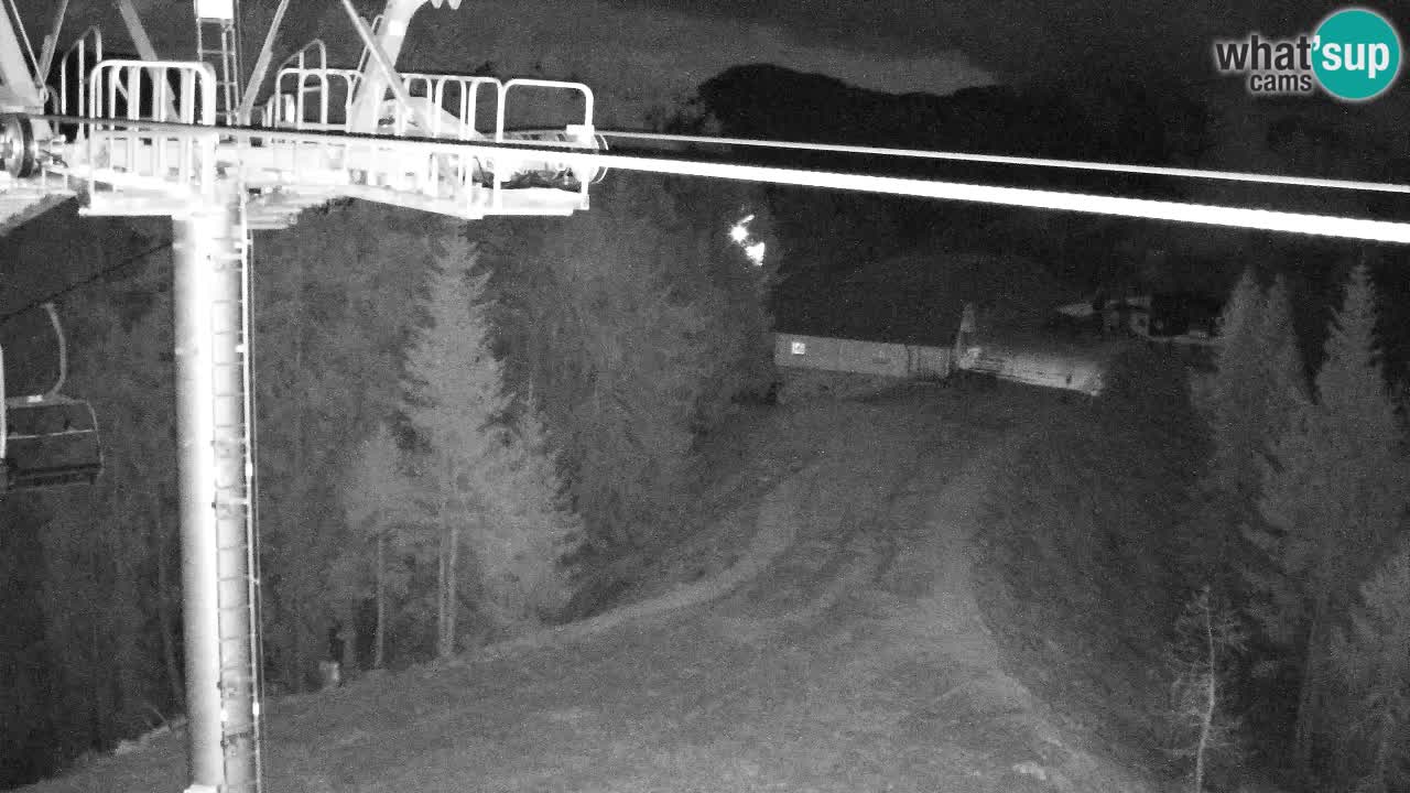 Web kamera Kranjska Gora VITRANC 2 | gornja postaja