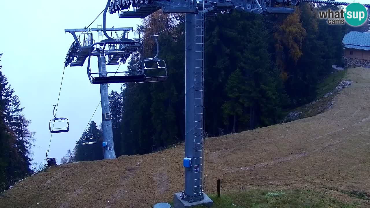 Webcam Kranjska Gora VITRANC 2 upper station