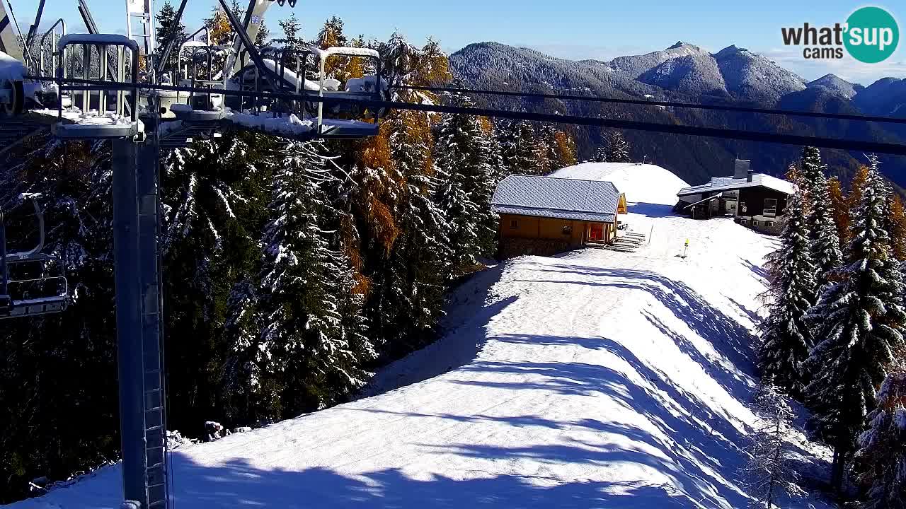 Webcam Kranjska Gora VITRANC 2 | station supérieure
