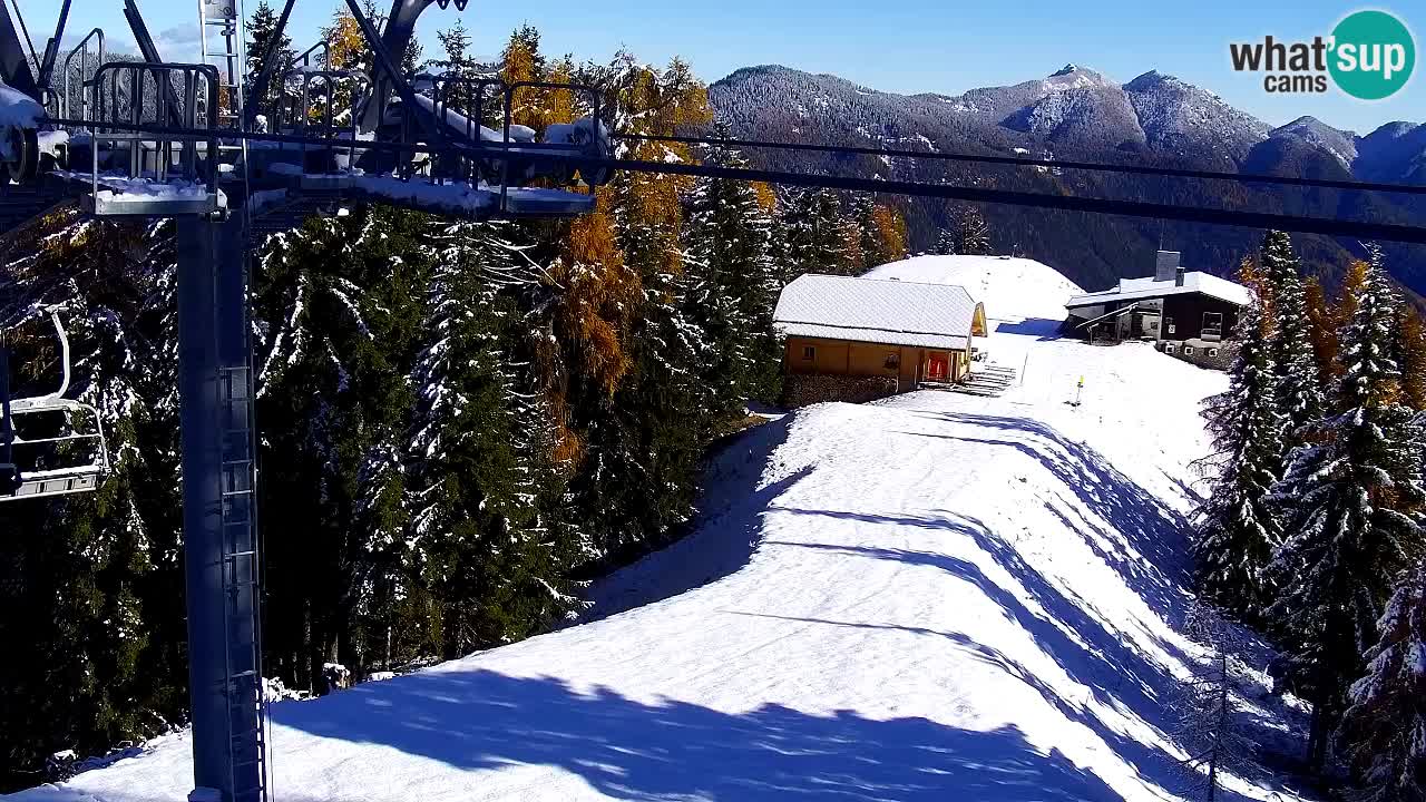 Web kamera Kranjska Gora VITRANC 2 | gornja postaja