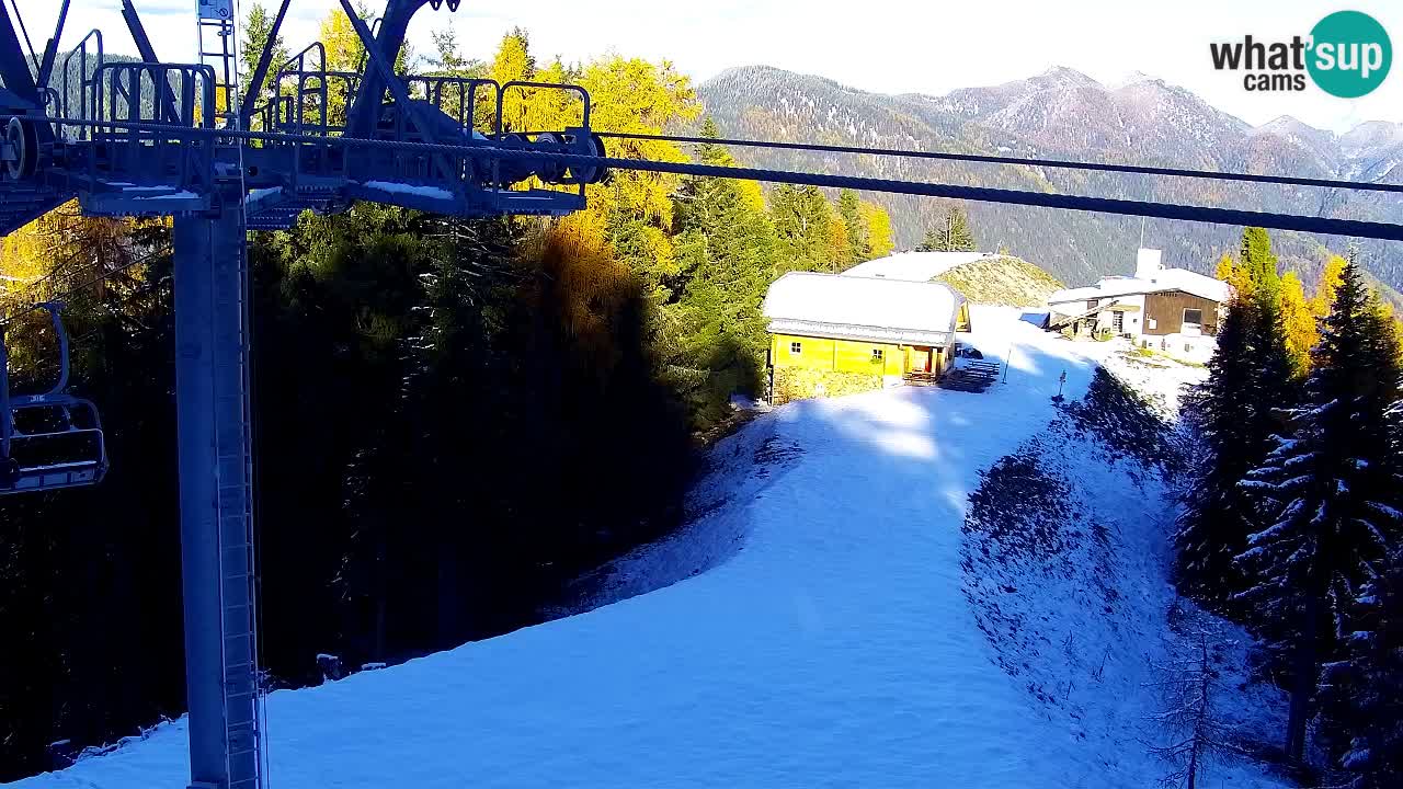 Webcam Kranjska Gora VITRANC 2 upper station